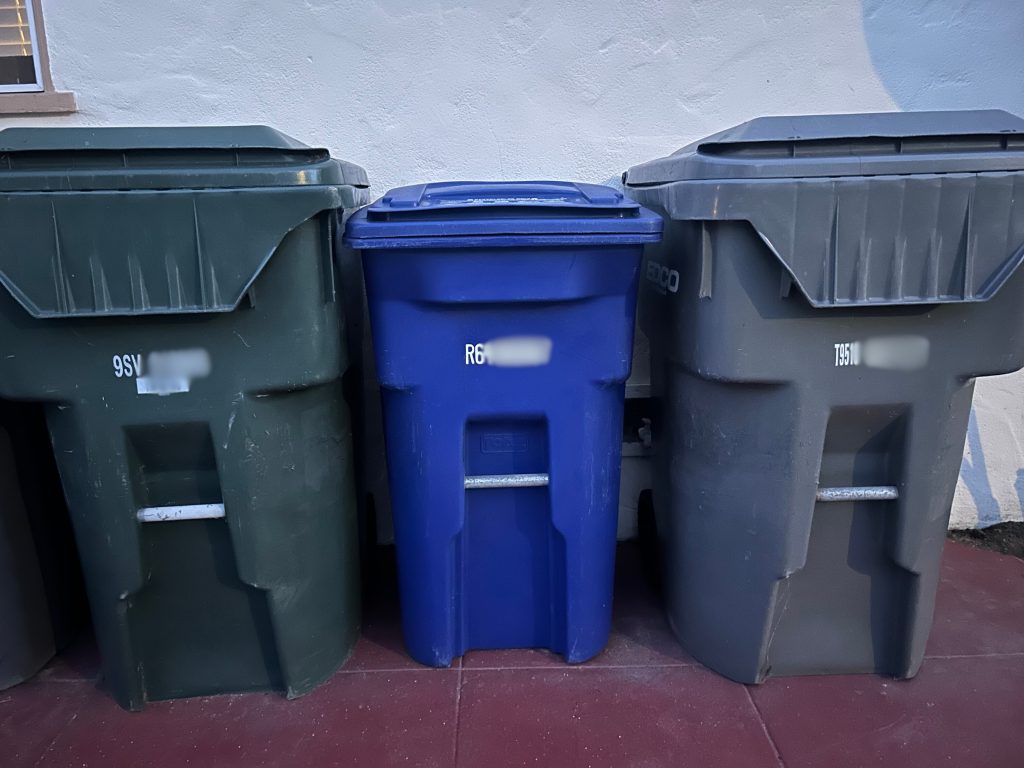 EDCO recycling and trash bins Coronado Times