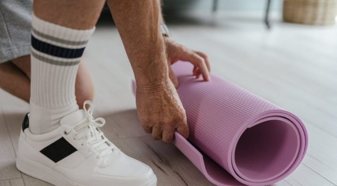 sneaker fitness yoga exercise