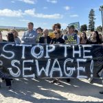 Stop the Sewage protest rally