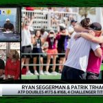 CHS Grad Seggerman, Tennis Partner Trhac Win First-Ever ATP Match at Indian Wells (Updated)