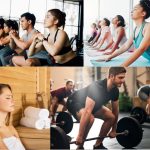 exercise collage for ClassPass FI