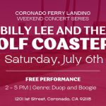 Ferry Landing Weekend Concerts July-6-Billy-lee-and-the-golf-coasters