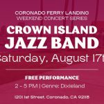 Ferry Landing Weekend Concerts August-17-Crown-island-jazz-band