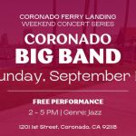 Ferry Landing Weekend Concerts September-1-Coronado-big-band