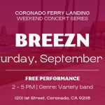 Ferry Landing Weekend Concerts September-14-Breezn