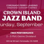 Ferry Landing Weekend Concerts September-7-Crown-Island-Jazz-Band