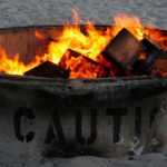 beach fire pit city ring