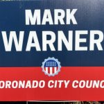 Mark Warner sign