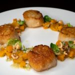 Stake scallops