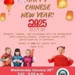 Chinese New Year Holiday Workshop Flyer