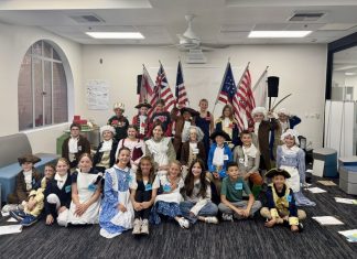 Coronado Village Elementary Fifth Graders Walk Through the American Revolution