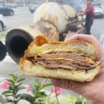 fried bologna sandwich