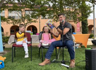 Parker Young reading The Tale of Dolores at Reading Legacies.