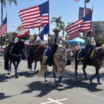 2025-07-04th Parade horses flags