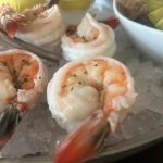 seafood tower shrimp