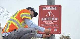 Warning Signs Posted for Hydrogen Sulfide Gas Near Tijuana River Valley