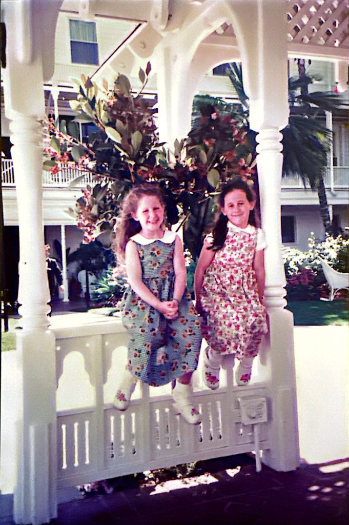 Sara Stillman and Lindsey Sellstrom, Mother's Day 1994 at del Coronado. Sara Stillman and Lindsey Sellstrom, Mother's Day 1994 at del Coronado.
