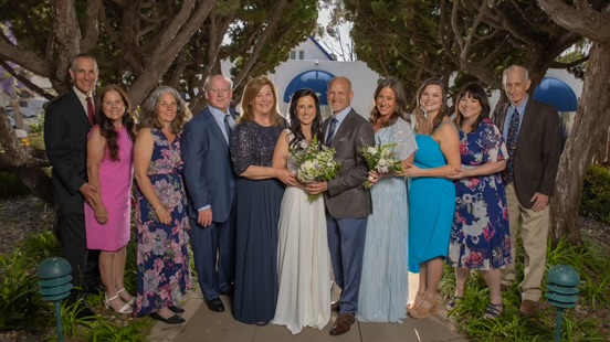 Sara Stillman at her sister Lindsey Sellstrom's wedding.