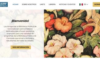 Friends of the Coronado Public Library launches Spanish-language website in celebration of Hispanic Heritage Month