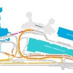 SAN T1-T2 Connector Road Closure Detours Map 090325