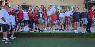 Christ Church Day School students “Bowled Over” at the Coronado Lawn Bowls