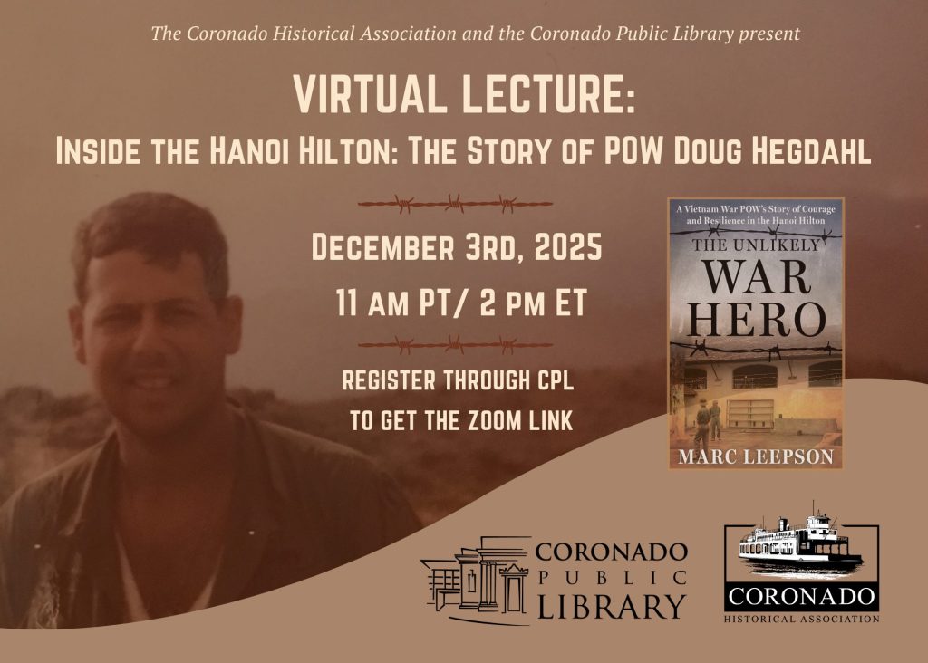 Special Virtual Lecture: Doug Hegdahl’s Amazing Vietnam War Story