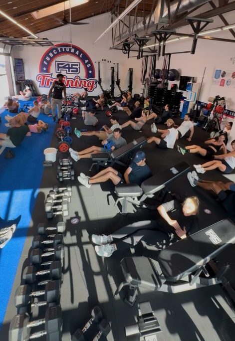 Coronado F45 is under new ownership. Coronado locals Giovanna and Alex Chico have taken over and are creating a community hub.