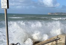 King tide at Stan's Beach