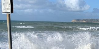 King tide at Stan's Beach
