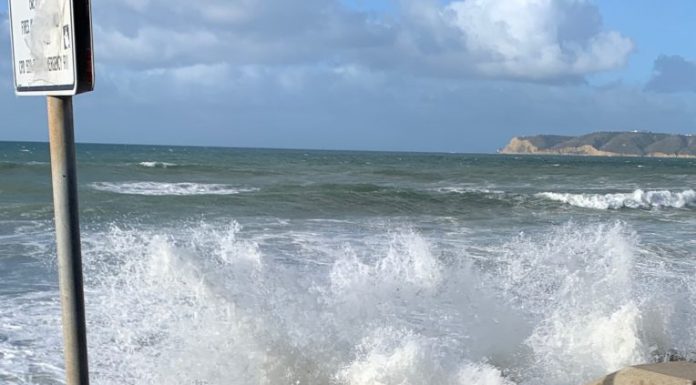 King tide at Stan's Beach