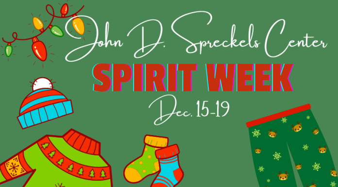 Kick off a week of holiday cheer with a wreath workshop at the Spreckels Center