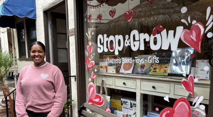 Amanda Johnson created Stop & Grow to get kids excited about reading