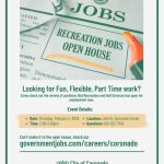 Recreation Jobs Open House