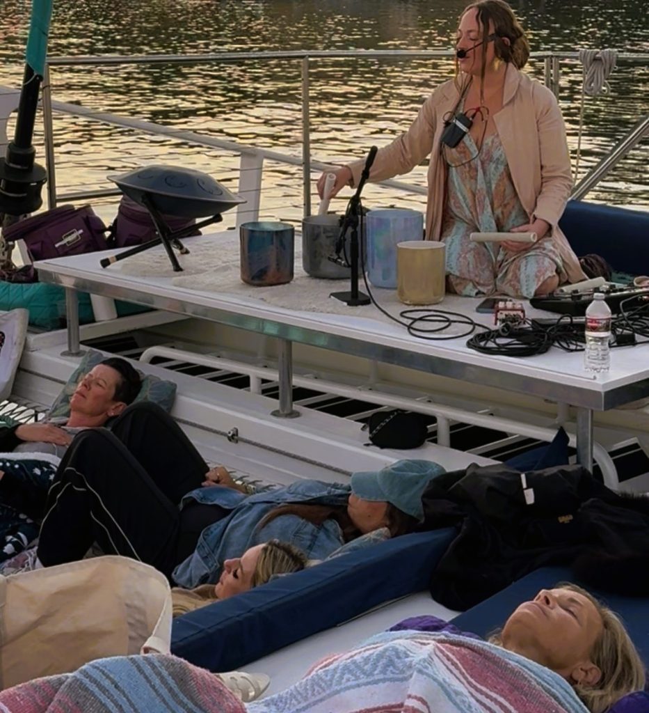 sound bath on the bay