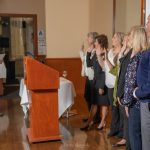 Coronado Mayor John Duncan swearing in the FOCUS Board for 2026