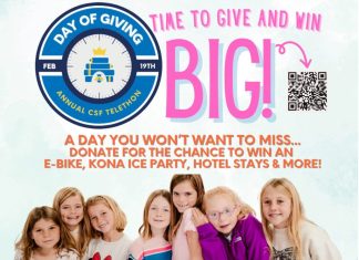 CSF Day of Giving returns Feb. 19 with exciting new prizes, all to support CUSD schools