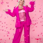 Julie Ducharme Pink on Pink with Flowers