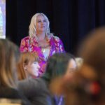 Julie Womens Week Behind Stage