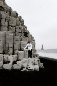 Mekenna's Moments: Iceland, on the salt columns.