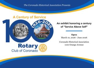 A Century of Service: 100 years of the Rotary Club of Coronado exhibit open