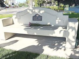 The powerful impact of League of Wives honored at bench dedication