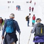 pasja1000-the-glacier-older couple cross country skiing vacation