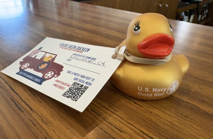 “You’ve Been Ducked” campaign raises awareness for Gold Star Families