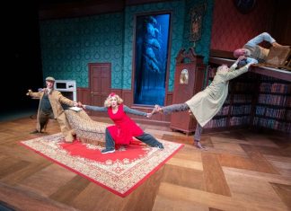 “The Play That Goes Wrong” extended at Lamb’s through June 14