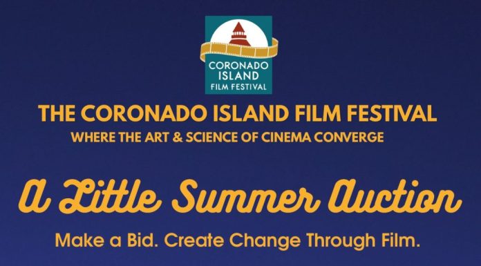 Coronado Island Film Festival launches summer online auction and giving campaign