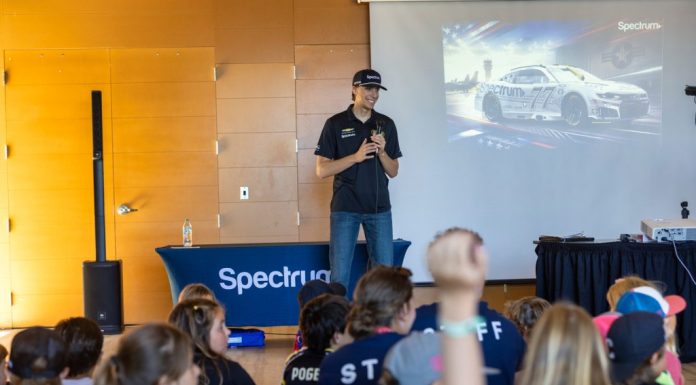 NASCAR in Coronado: Carson Hocevar visits summer campers