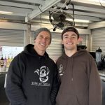Luis Madrid with his son, Luis Madrid