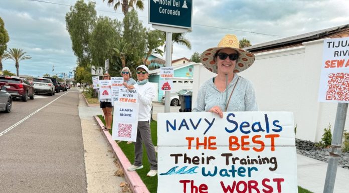 “Locals don’t get in, and tourists don’t know,” Residents protest sewage crisis on NASCAR weekend