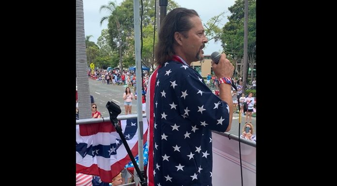 Fourteen anthems, one hour: Meet the voice behind “The Star-Spangled Banner” at Coronado’s Fourth of July parade