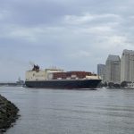 2026-07-12 Pasha Hawaii Cargo Ship in bay 08.47.22